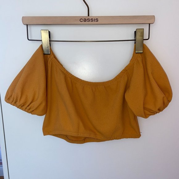 Sabo Skirt Ribbed Jogger Set || Mustard Yellow - Picture 2 of 13